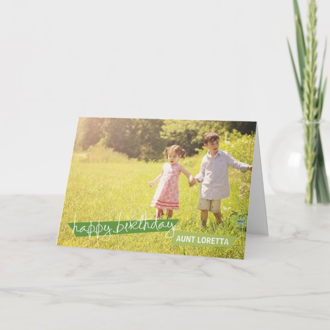 Grattis på födelsedagen! kort (Framsida)