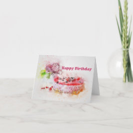 Grattis på födelsedagen kort