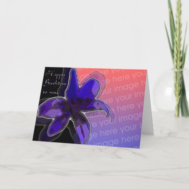 Grattis på födelsedagen kort (Framsida)