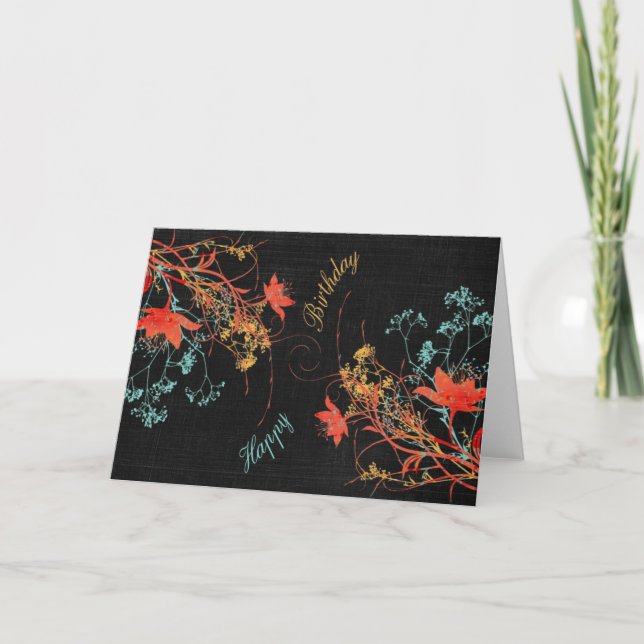 Grattis på födelsedagen kort (Framsida)