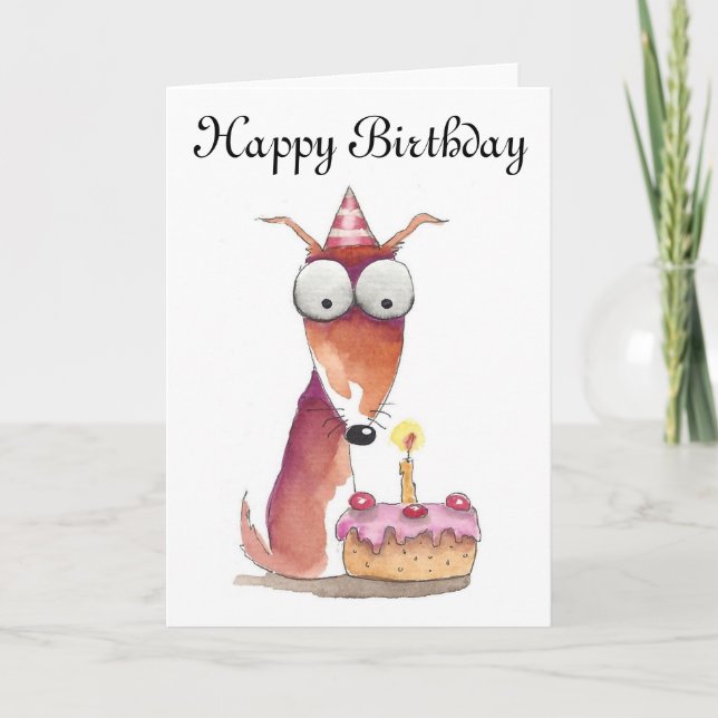 Grattis på födelsedagen kort (Framsida)