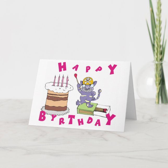 Grattis på födelsedagen! kort (Framsida)