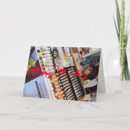 Grattis på födelsedagen! kort