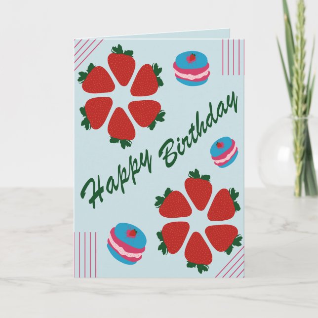 Grattis på födelsedagen kort (Framsida)