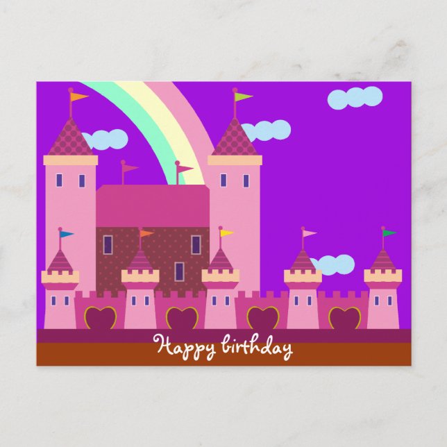 Grattis på födelsedagen-kort 0001 vykort (Framsida)