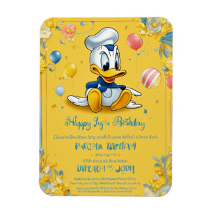 "Grattis på födelsedagen-kort - fira med glädje oc Magnet