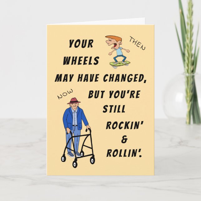 Grattis på födelsedagen-kort för återinträdet på r kort (Framsida)