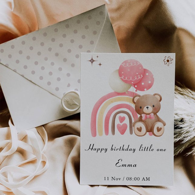 Grattis på födelsedagen-kort för elegant inbjudningar (Elegant Happy Birthday Card)