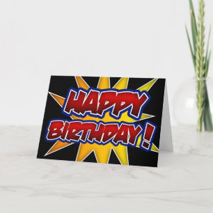 Grattis på födelsedagen! Kort för hälsning