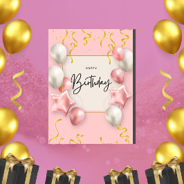 grattis på födelsedagen-kort hälsning för alla kort