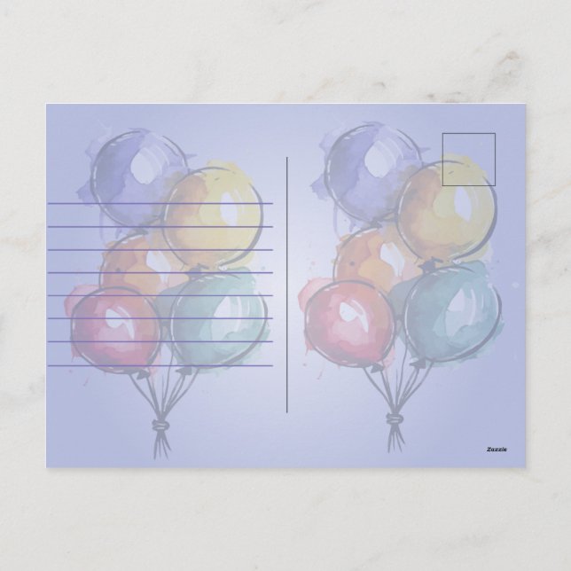 Grattis på födelsedagen-kort helg vykort (Baksida)