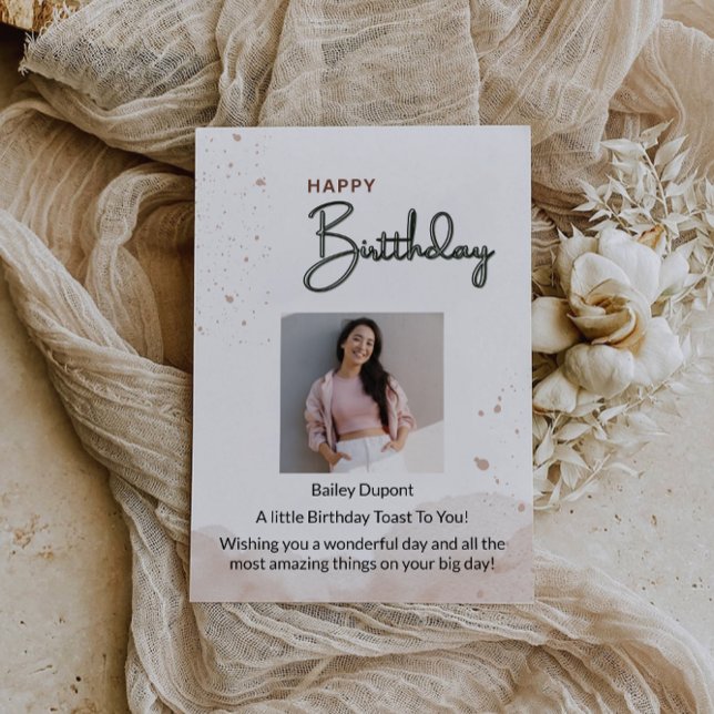 Grattis på födelsedagen-kort inbjudningar (Happy Birthday Card)