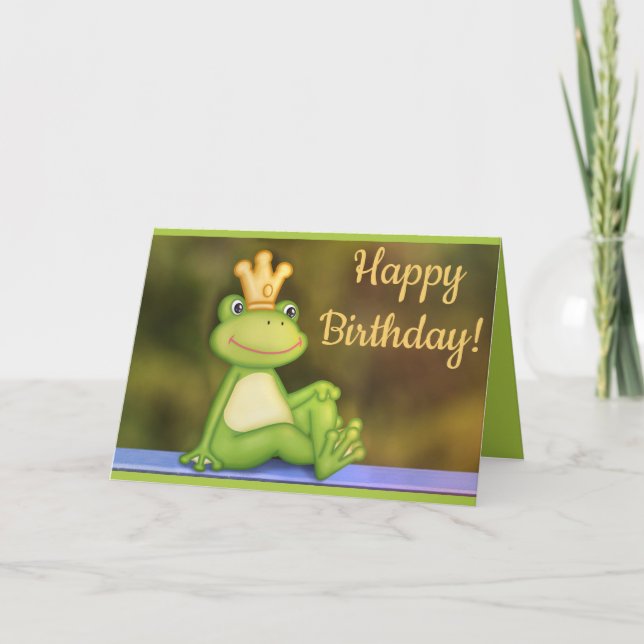 Grattis på födelsedagen-kort kort (Framsida)