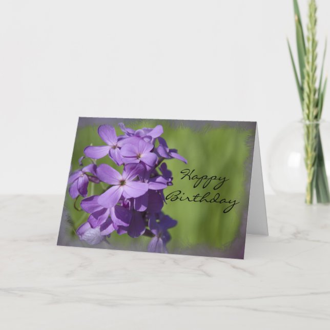 Grattis på födelsedagen-kort kort (Framsida)