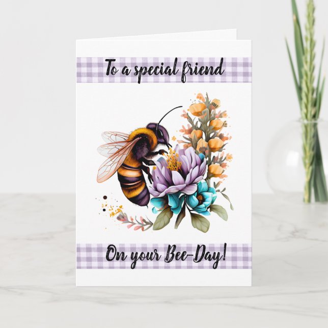 Grattis på födelsedagen-kort kort (Framsida)