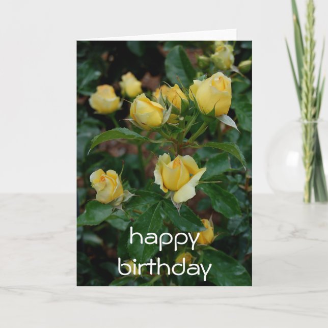 grattis på födelsedagen-kort kort (Framsida)