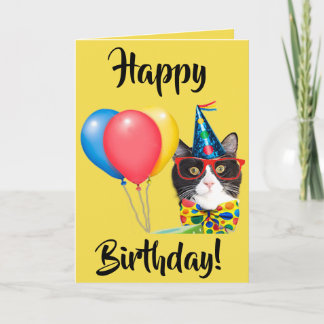 Grattis på födelsedagen kort! kort