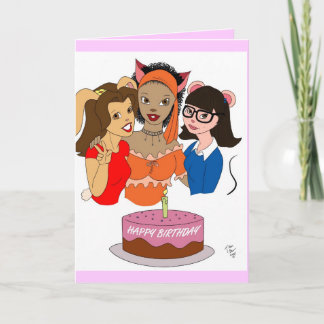 Grattis på födelsedagen-kort kort