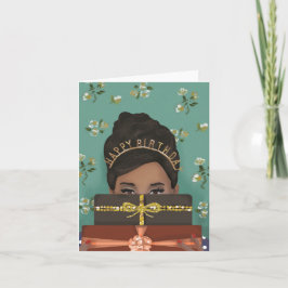 Grattis på födelsedagen-kort kort