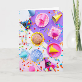 Grattis på födelsedagen-kort kort