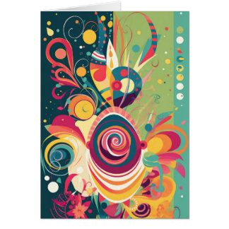 Grattis på födelsedagen-kort OBS kort