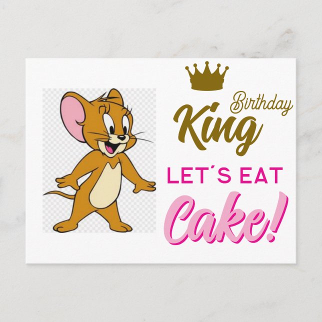 GRATTIS PÅ FÖDELSEDAGEN-KORT VYKORT (Framsida)