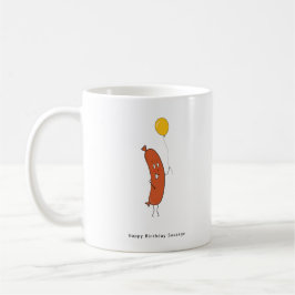 Grattis på födelsedagen Korv Kaffemugg