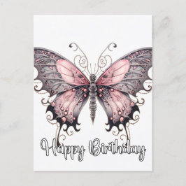 Grattis på födelsedagen Kreativ Butterfly Design Helg Vykort
