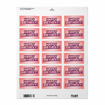 Grattis på födelsedagen kuvert/paket Hälsning-etik