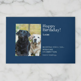 Grattis på födelsedagen Lab Buddies Greeting Card Kort