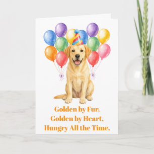 Grattis på födelsedagen Labrador Hund Djur Party Kort