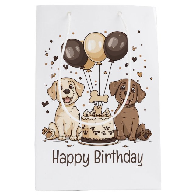 Grattis på födelsedagen Labrador Retriever Hundar (Framsidan)
