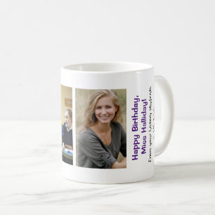 Grattis på födelsedagen Lärare från Studenter 2 Fo Kaffemugg