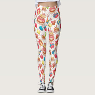 grattis på födelsedagen leggings