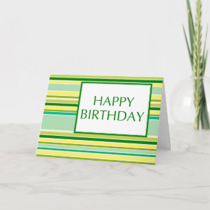 grattis på födelsedagen (lemonLime) Kort