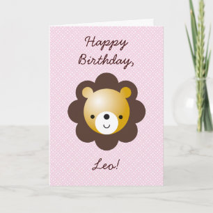 Grattis på födelsedagen Leo! Kort