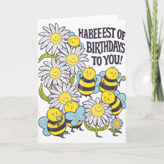 Grattis på födelsedagen Letterpress-kort Kort