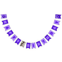 Grattis på födelsedagen Lila Balloons Party Photo