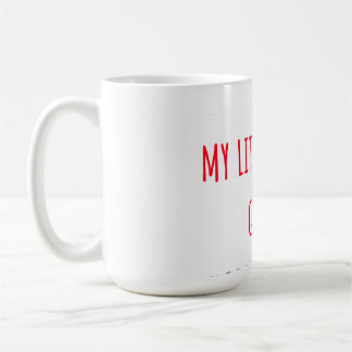 Grattis på födelsedagen lilla otäcka flicka kaffemugg