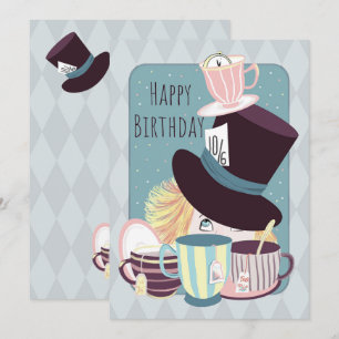 Grattis på födelsedagen Mad Hatter Tea Party