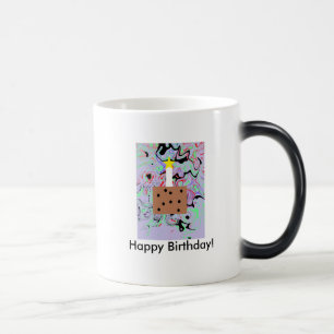 Grattis på födelsedagen magisk mugg