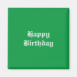 Grattis på födelsedagen magnet