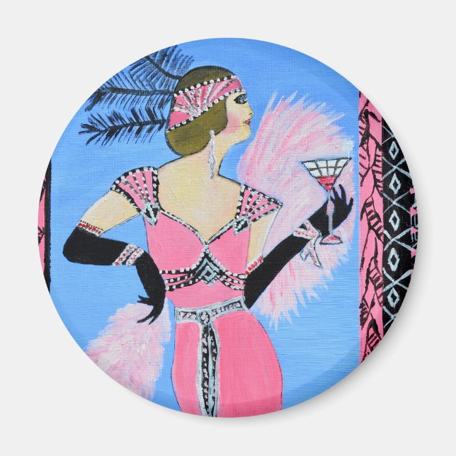 Grattis på födelsedagen magnet (Framsidan)