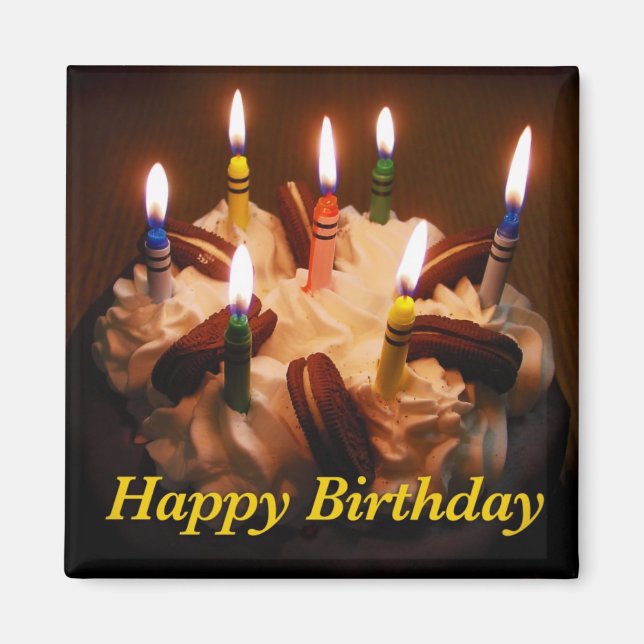 Grattis på födelsedagen Magnet (Framsidan)