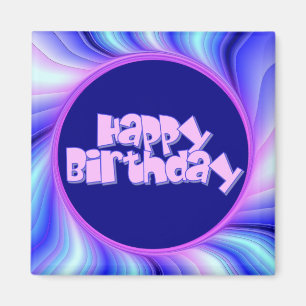 Grattis på födelsedagen magnet