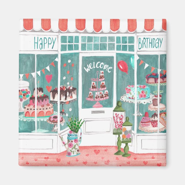 Grattis på födelsedagen | Magnet (Framsidan)