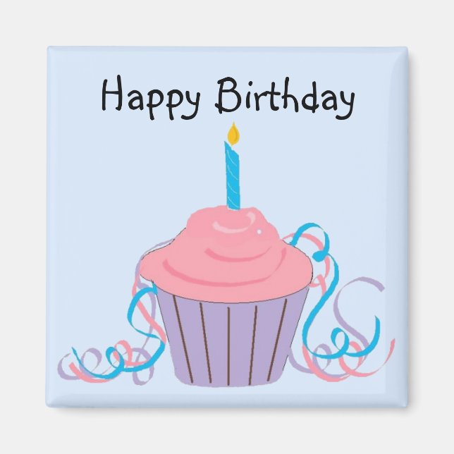 Grattis på födelsedagen magnet (Framsidan)