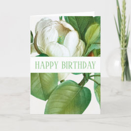 "GRATTIS PÅ FÖDELSEDAGEN" MAGNOLIA GREETING CARD KORT
