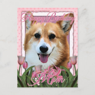 Grattis på födelsedagen Mamma - Corgi - Owen Vykort