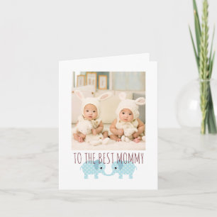 Grattis på födelsedagen Mamma-foto från Twillingar Kort
